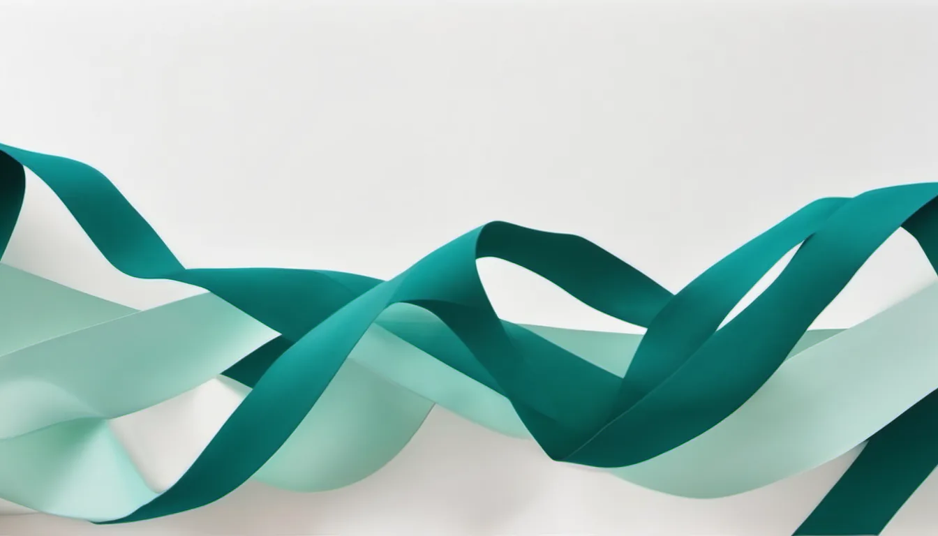 Abstract horizontal volume stack illustration in teal and pale mint on white — decorative header for Chest Freezers Compared on Published Specs