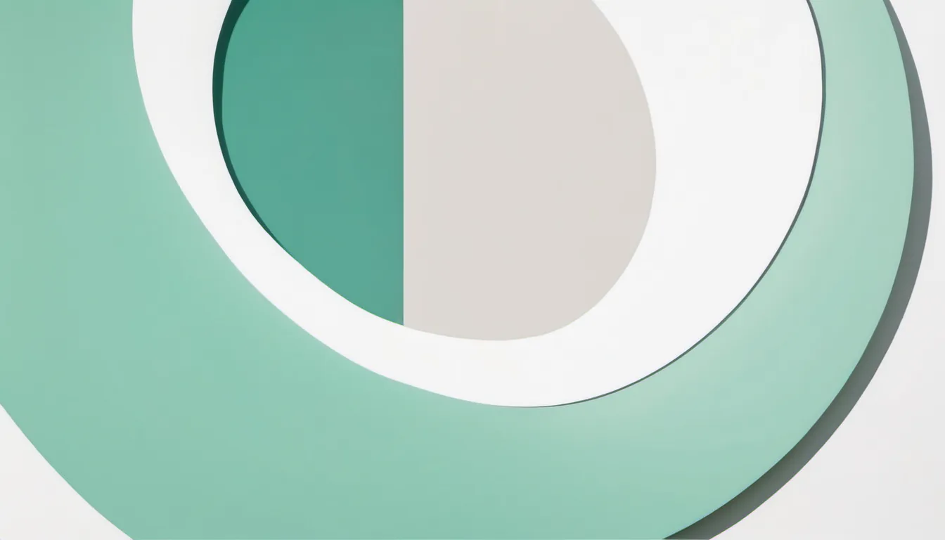 Abstract small cube modulus illustration in teal and pale mint on white — decorative header for Compact Freezers Compared on Published Specs