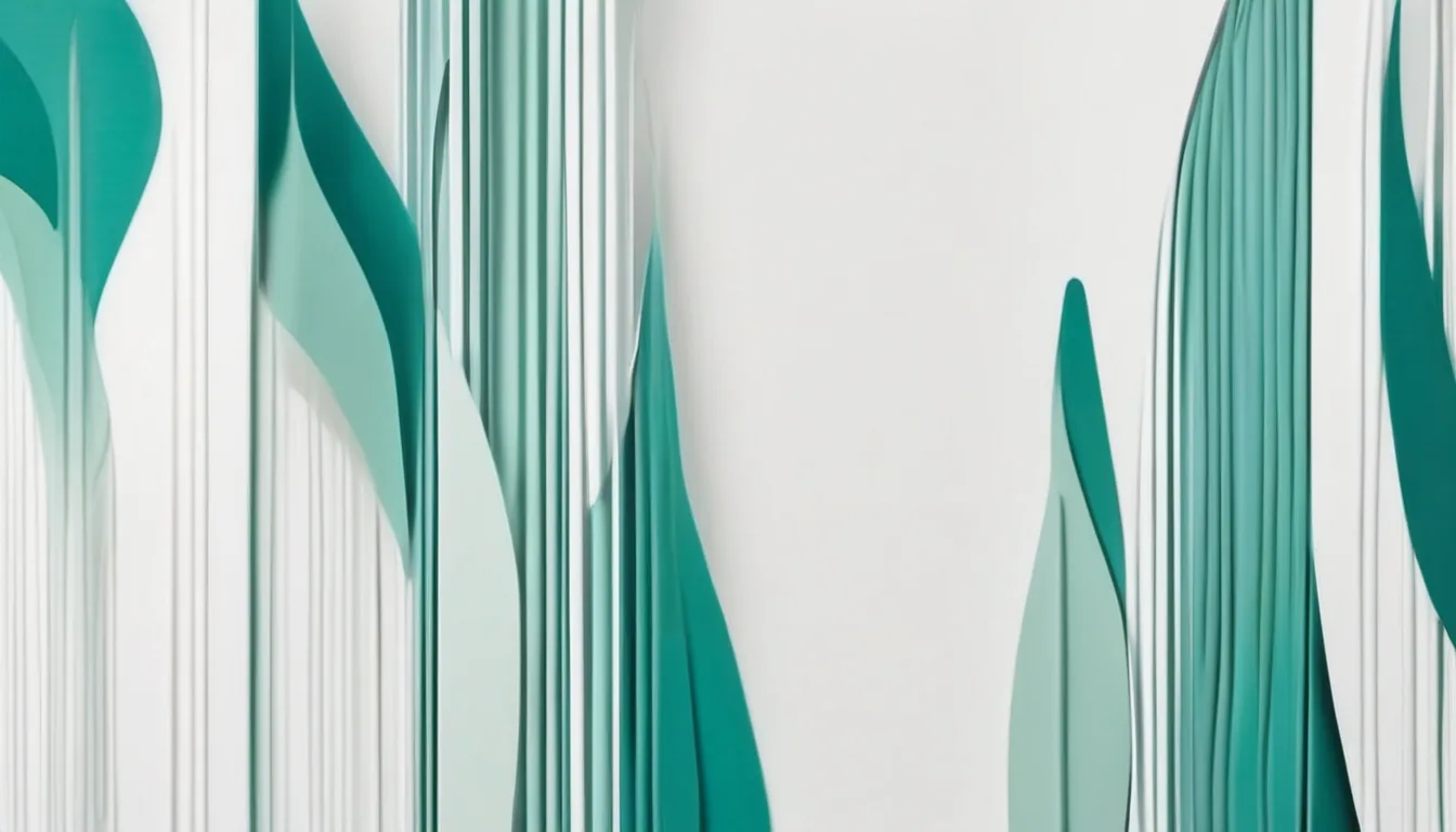 Abstract graduated rounded columns illustration in teal and pale mint on white — decorative header for Mid-Size Upright Freezers (7-15 cu ft) Compared