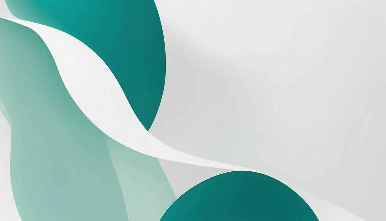 Abstract short rounded columns illustration in teal and pale mint on white — decorative header for Small Upright Freezers (3-7 cu ft) Compared